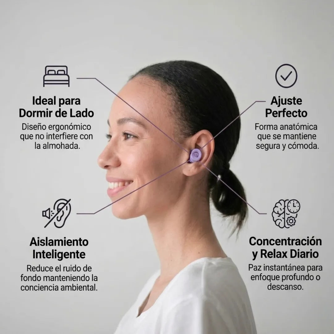 Luvna™ | Tapones de Aislamiento Inteligente