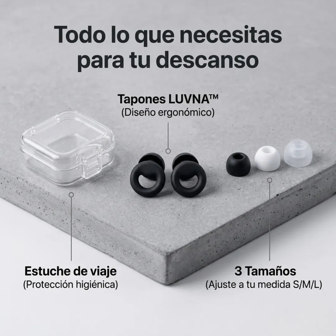 Luvna™ | Tapones de Aislamiento Inteligente