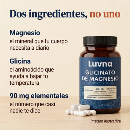 Luvna™ | Glicinato de Magnesio