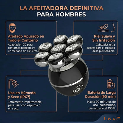 Luvna™ | Sistema de Afeitado Profesional 7 en 1